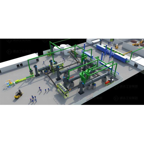 NPK Compound Fertilizer Granules Dryer Organic Fertilizer Granulator Rotary Drying Machine