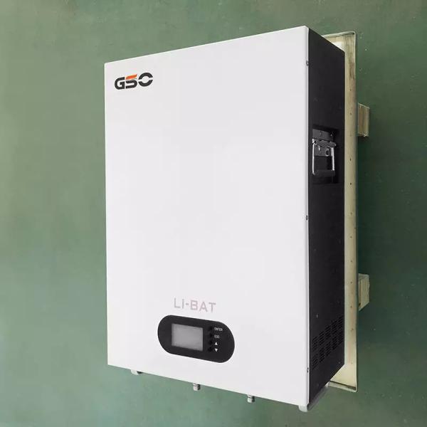 litio solar Ion Battery GBP24V-100AH del almacenamiento de 2.5kwh 5kwh 24v 100ah 200ah Lifepo4