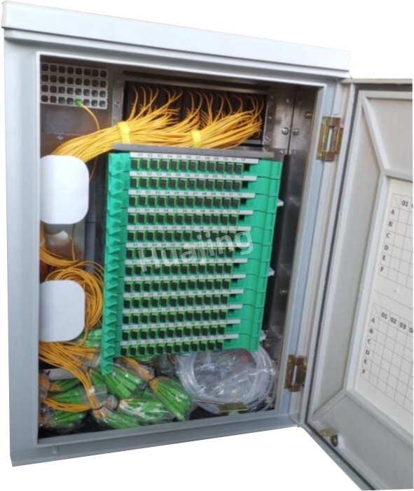 SMC Optical Cable Transfer Cabinet Outdoor With Splicing Distribution Module