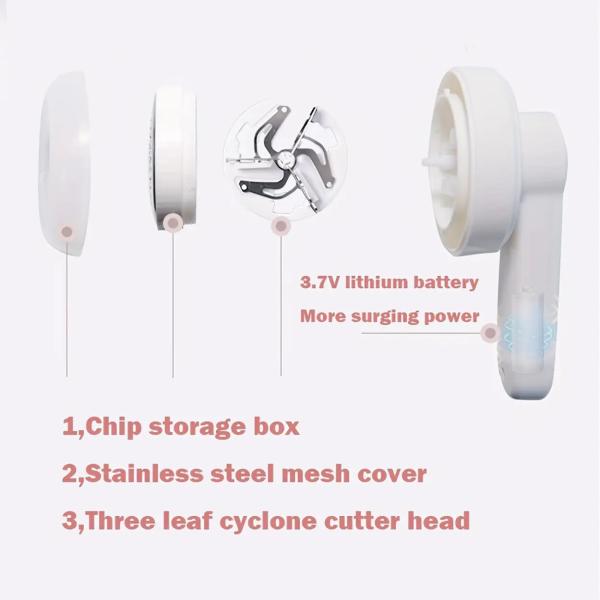 Manual Operation Lint Remover for Portable Mini Electric Fabric Shaver