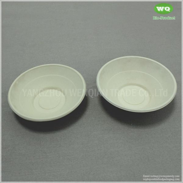 24oz Biodegradable Bagasse Bowl With Clear PET Lid, Eco-Friendly Natural Plant Fiber Pulp Salad Bowl Supplier & factory
