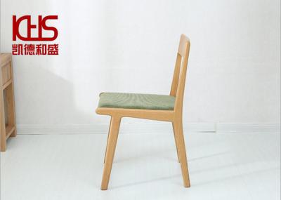 Modern Nordic Solid Wood Dining Chair Comfortable Rubberwood Dining Chairs