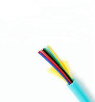 FTTH 12 Fiber Optic Cable Multimode Customized Color OM3 Indoor Distribution