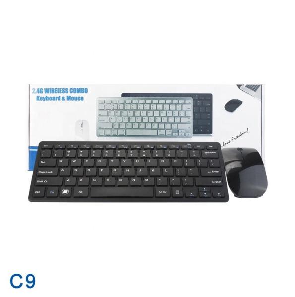 2.4G Wireless Mini Keyboard And Mouse Combo With Mouse Silent Key