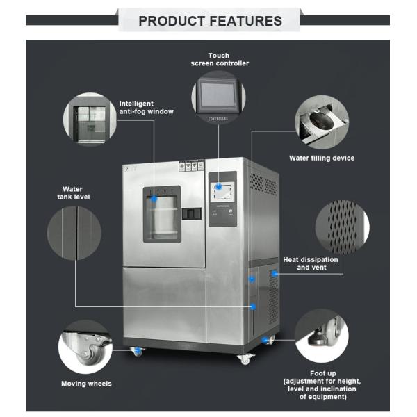 BOTO Environmental Control Temperature Humidity Simulation High Altitude Low Pressure Test Chamber