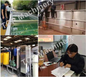 Легкий фильтр с вращающимся барабанным экраном для малой промышленности