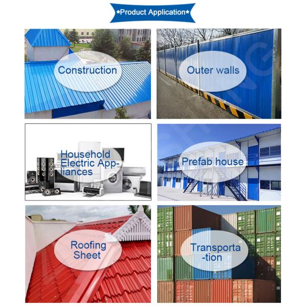 Low Carbon Steel Wire Q235 Raw Material Metal Galvanized Colour Coated Roofing Sheet for RAL9016 and ISO9001 Certified