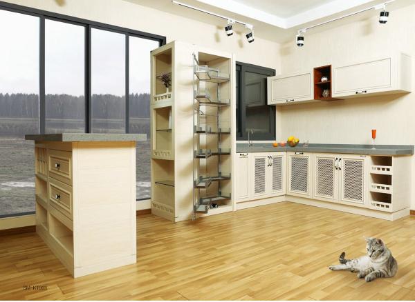 Interior Aluminum Cabinets Customized Color  For Kitchen