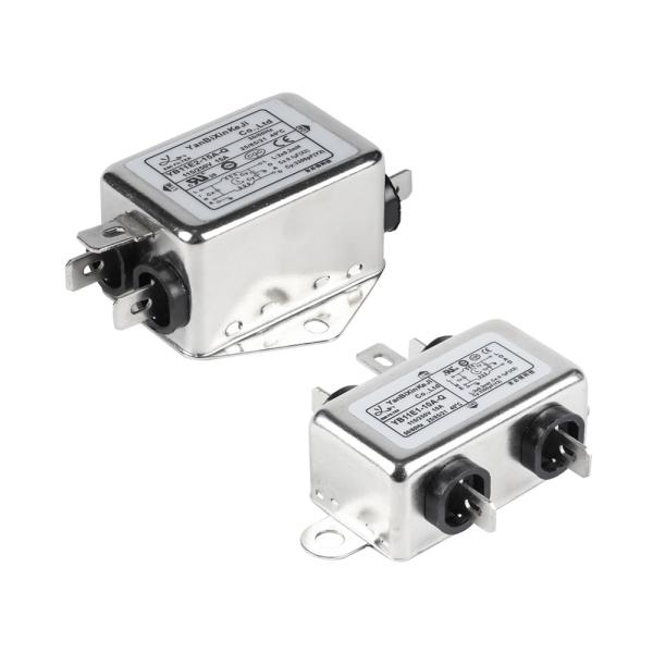 Temperatura ambiental monofásica de passe baixo da fase 50°C de filtro para iem 1A-10A 220V 3A