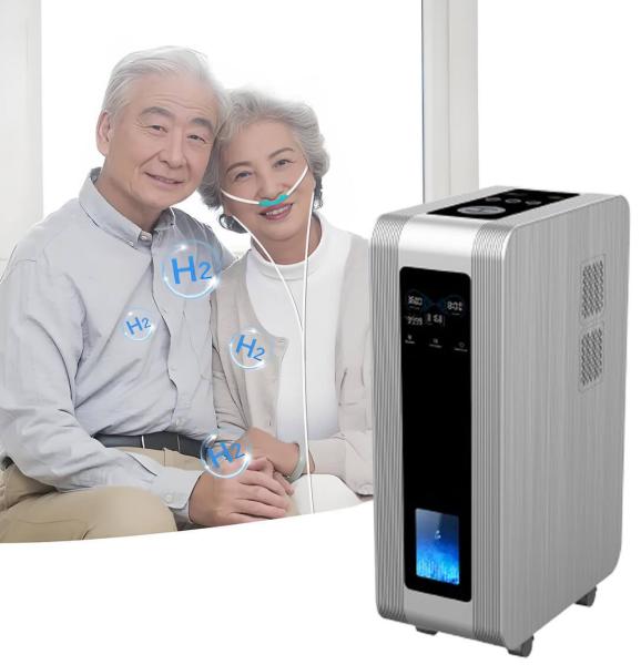 Máquina de inhalación de hidrógeno de grado médico 3600 ml/min con 8000 h de vida útil