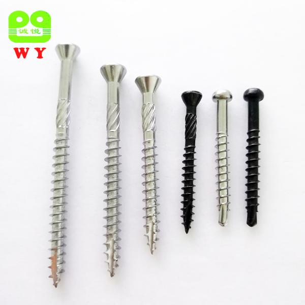 AISI410 Stainless Steel Torx Recess Socket Decking Screws Type 17 Thread W/Four Nibs