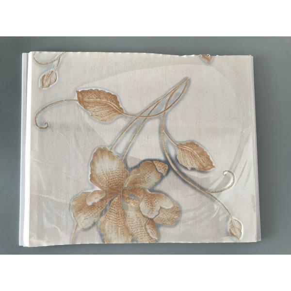 Pared del Pvc de la flor y × decorativos de sellado calientes 7m m de los paneles de techo 250