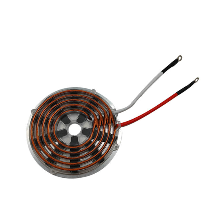 CHTX207-2 Induction Heating Coil Litz Wire Air Core Electromagnetic Heater Coil
