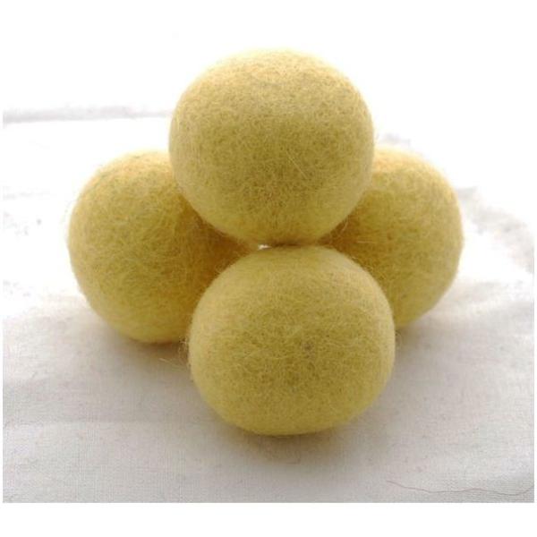 good quality Colored Pure Genuine 100% Wool Felt Dryer Ball Nepal Felt Balls