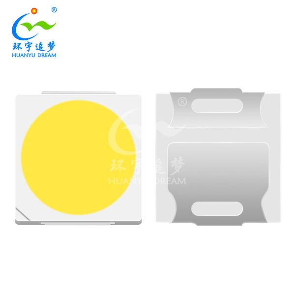 Température de couleur blanche du TDC 6000K 6500K de la puce 3W de l'éclairage d'intérieur 5050 SMD LED