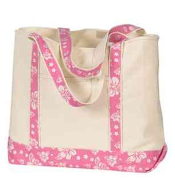 Grandes cor personalizada da lona do algodão sacolas elegantes duráveis