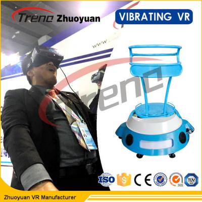 Mini terremoto que vibra o simulador de VR com o manche do controlador do jogador