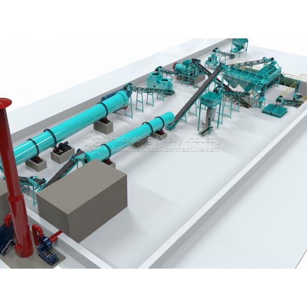 Agriculture Waste Organic Compost Fertilizer Processing Production Line Plant