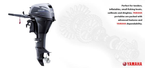 4 Stroke 20HP 14.7KW Short Shaft Yamaha Outboard Motors F20BMHS