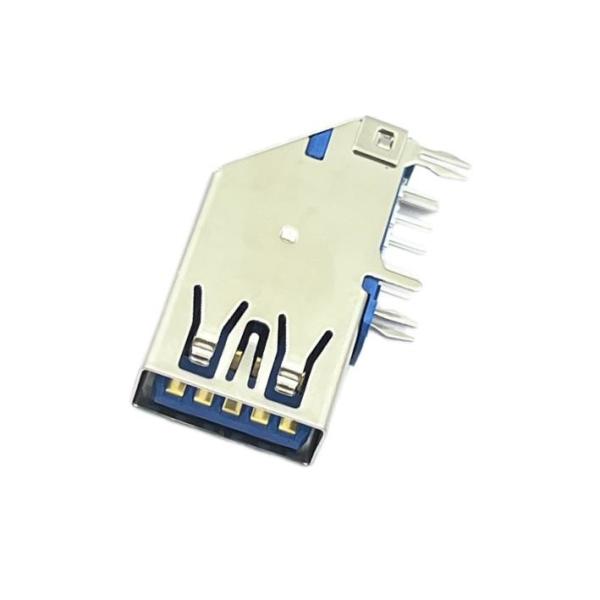 USB3.0 Женский разъем DIP соединителя HF 90 градусов STD боковой розеткой 9Pin