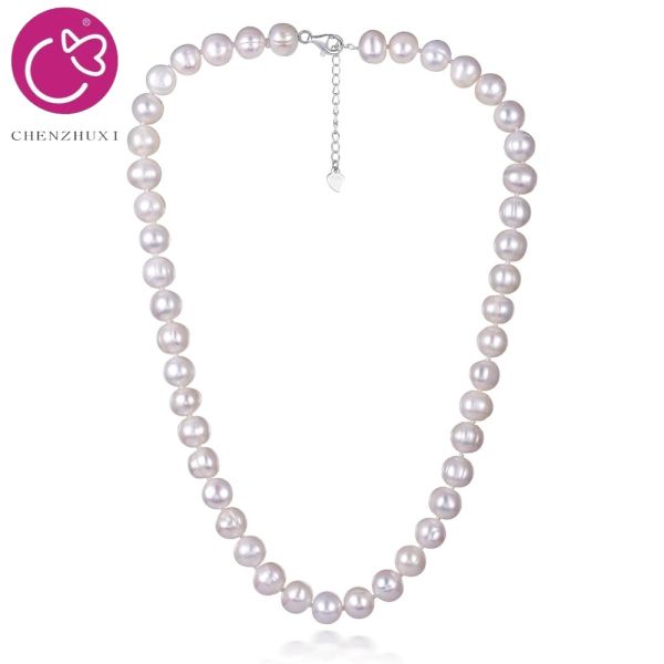 New Freshwater Pearl Stitching Stainless Steel Accessories Personality High-grade Jewelry Necklace for Women
