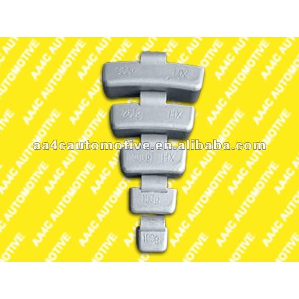 L'agrafe sur roue d'avance contrepoids des machines de service du pneu 30g-300g