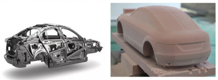 Furniture Wooden House Wood Mold 5 Axis CNC Carving Machine