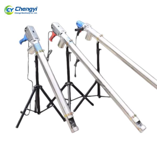 Stainless Steel Grain Conveyor Auger Rust Proof 12m Crop Transporter