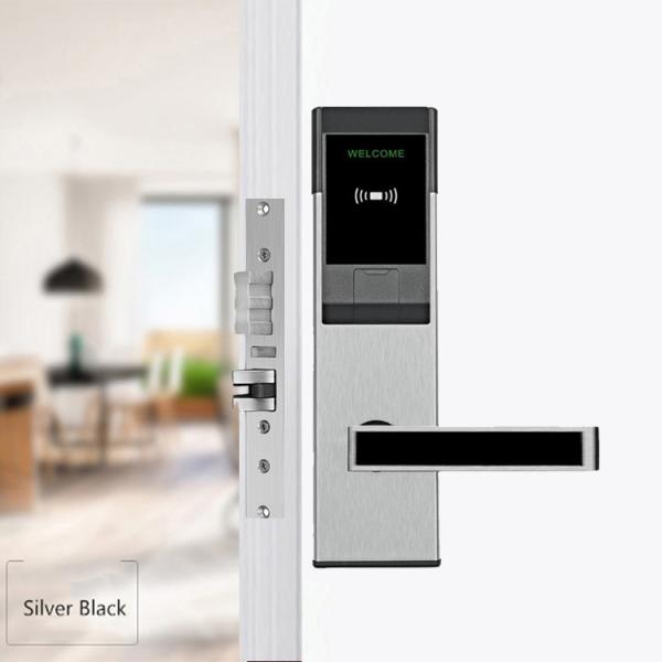 Entry Room RFID Hotel Electronic Locks 4 AA Alkaline Hotel Key Card Lock
