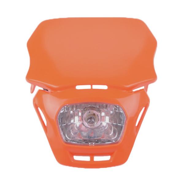 Custom Black Square Dirt Bike LED Headlight Bulb with DC 12V Voltage Modification