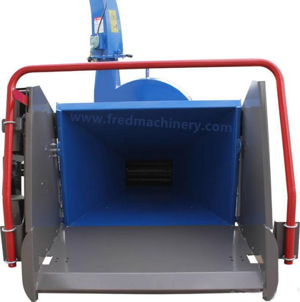 Blue Color Bx72r Hydraulic Wood Chipper 7 Inch With Adjustable Chute