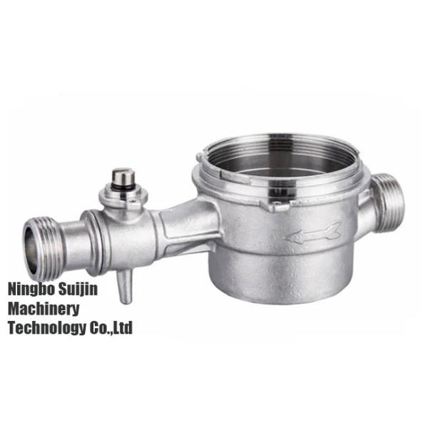 OEM Stainless Steel Valve Body Intelligent Water Meter Casting Parts
