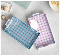 Vente au détail Nouveau modèle de boîtier de téléphone portable rose Moblie Boîtier de boîtier de téléphone avec fenêtre transparente en PVC