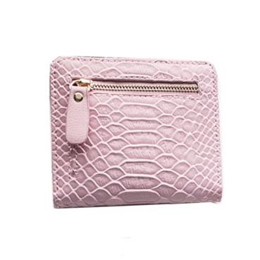 bolso Bifold 10cm da moeda das mulheres do grampo do dinheiro do crocodilo de 11.5cm Debossed
