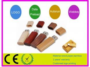 memoria USB de madera AT-101H del bestseller