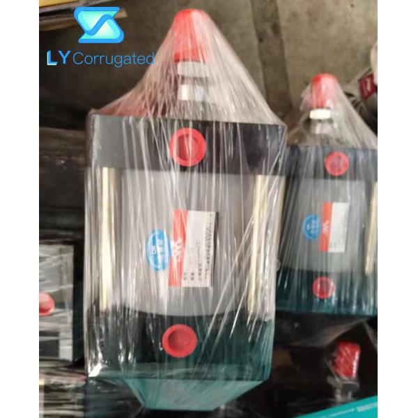 Aluminum Alloy Pneumatic Valve Air Piston Cylinder For Single Facer Corrugated Machine