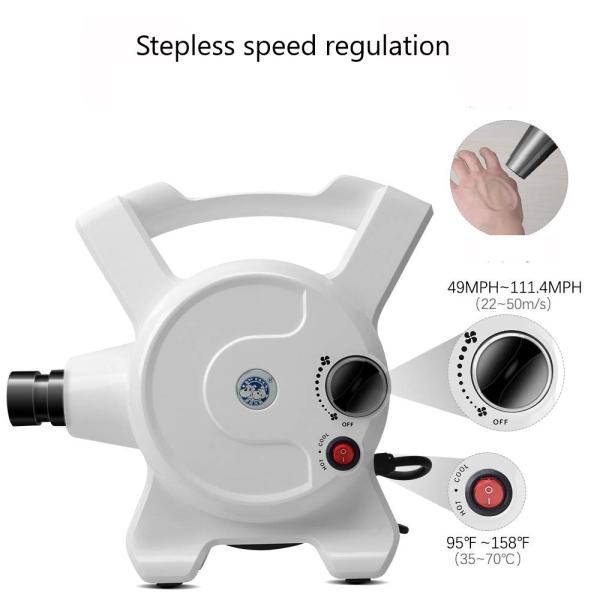 Машина фена холить ABS 220V воды любимца