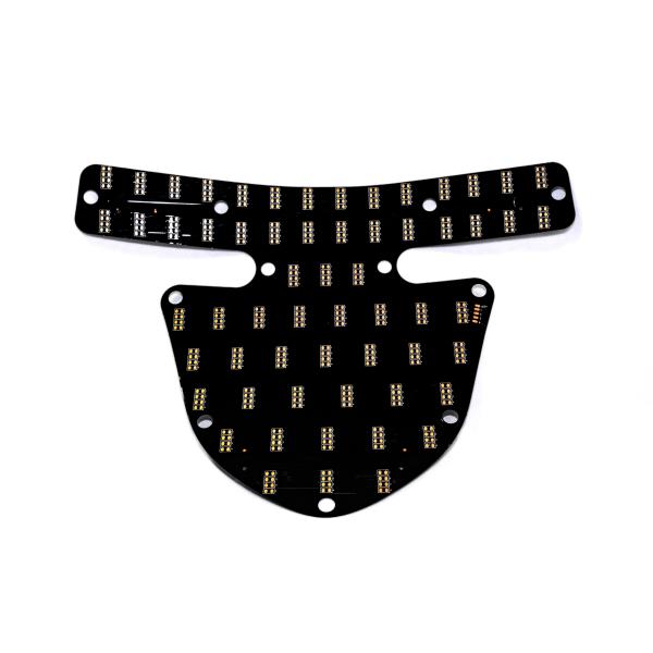 Customizable Double Layer Flexible Printed Circuit Board swith Fire Protection Level V0 for Medical and Beauty Devices