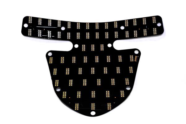頸腹部（頸腹部）のフレキシブルプリント基板卸売カスタムLEDネックベルトFPCB、SMTサービス付きマスク機器PCBバックボード