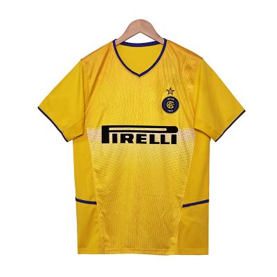 Second Away Inter Milan Retro Jersey 2002-2003 Season Customization