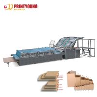 La flauta que laminaba 11kw acanaló la máquina de la fabricación de cajas
