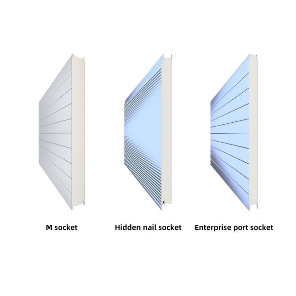 PIR Sandwich Panel for Cold Room with Airtightness Watertightness Dimensional Stability and Easy Construction