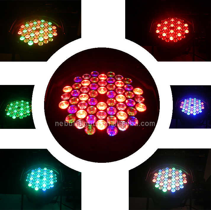 Par Can Stage Rgbw 4 in 1 Led 54x3w Par Light Party Light
