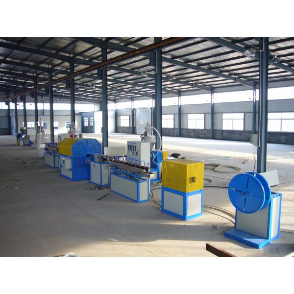 Máquina de extrusão de tubos de PVC de mangueira de jardim transparente macia Linha de produção SJ75/28