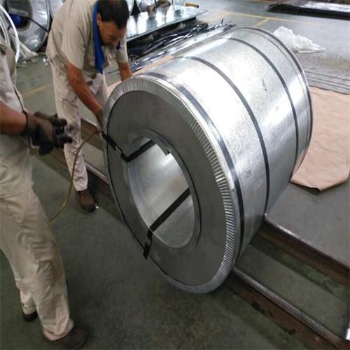Z81-Z120 Coating GI Steel Coil with 20gsm-275gsm Zinc and 508mm/610mm Coil ID