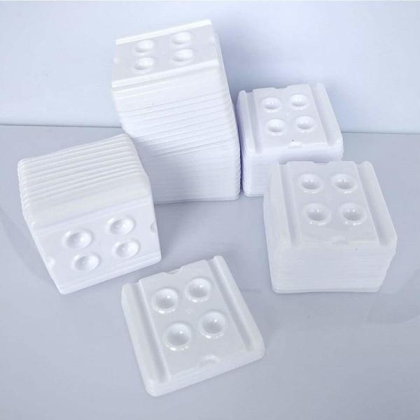 Dental Materials Blending Wells 2/4 Wells Disposable Mixing Trays ECO-Friendly Plastic Dental Mixing Wells