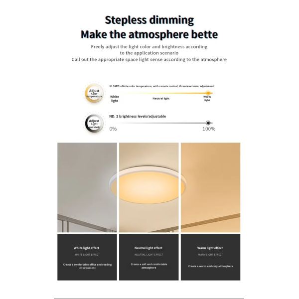 Tuya Smart WiFi LED Round Ceiling Light RGBCW Dimmable 240V 2700K