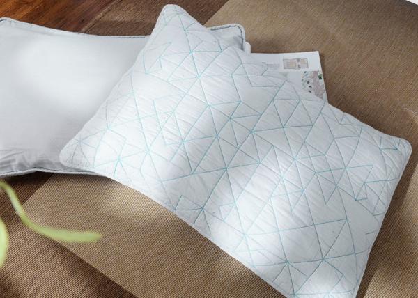 Free Style Geometric Twin Size Bedding Sets Embroidered 3pcs With Logo Customized