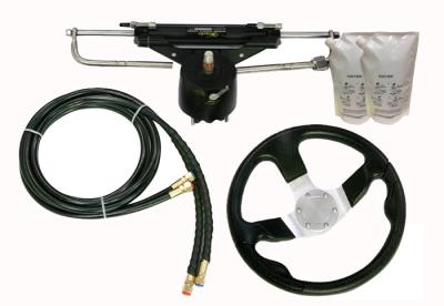 ZA0300 Boat Hydraulic Steering Kit , Outboard Power Steering Kit With Low Friction Helm