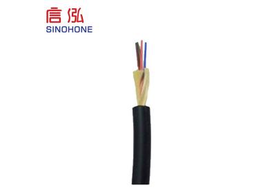 2 4 6 Core Inside Fiber Optic Cable Long Distance Corrosion Resistant Water Blocking